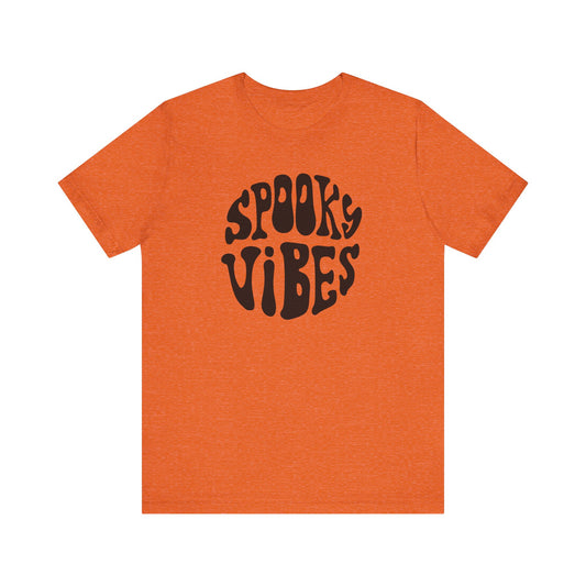 Spooky Vibes Tee - Perfect for Halloween, Casual Wear, Gift, Festival, or Everyday Style