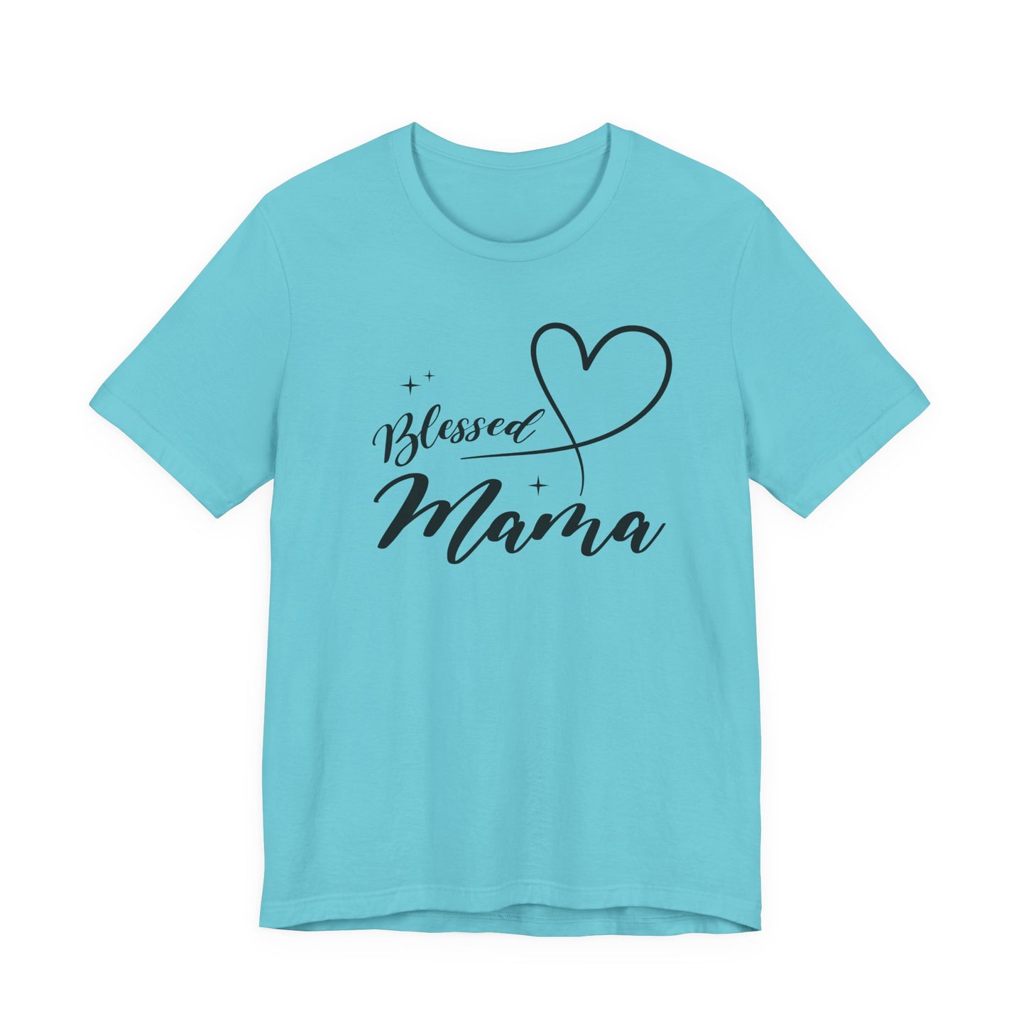 Blessed Mama Short Sleeve Tee - Perfect Gift for Moms