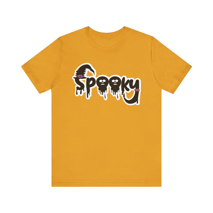 Spooky Halloween T-Shirt, Graphic Tee, Ghoulish Fun Apparel, Perfect for Halloween Parties, Costume Events, Trick or Treat