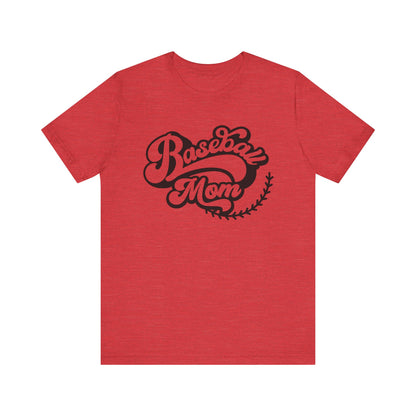 Baseball Mom Jersey Tee - Supportive & Stylish Shirt for Sports Moms
