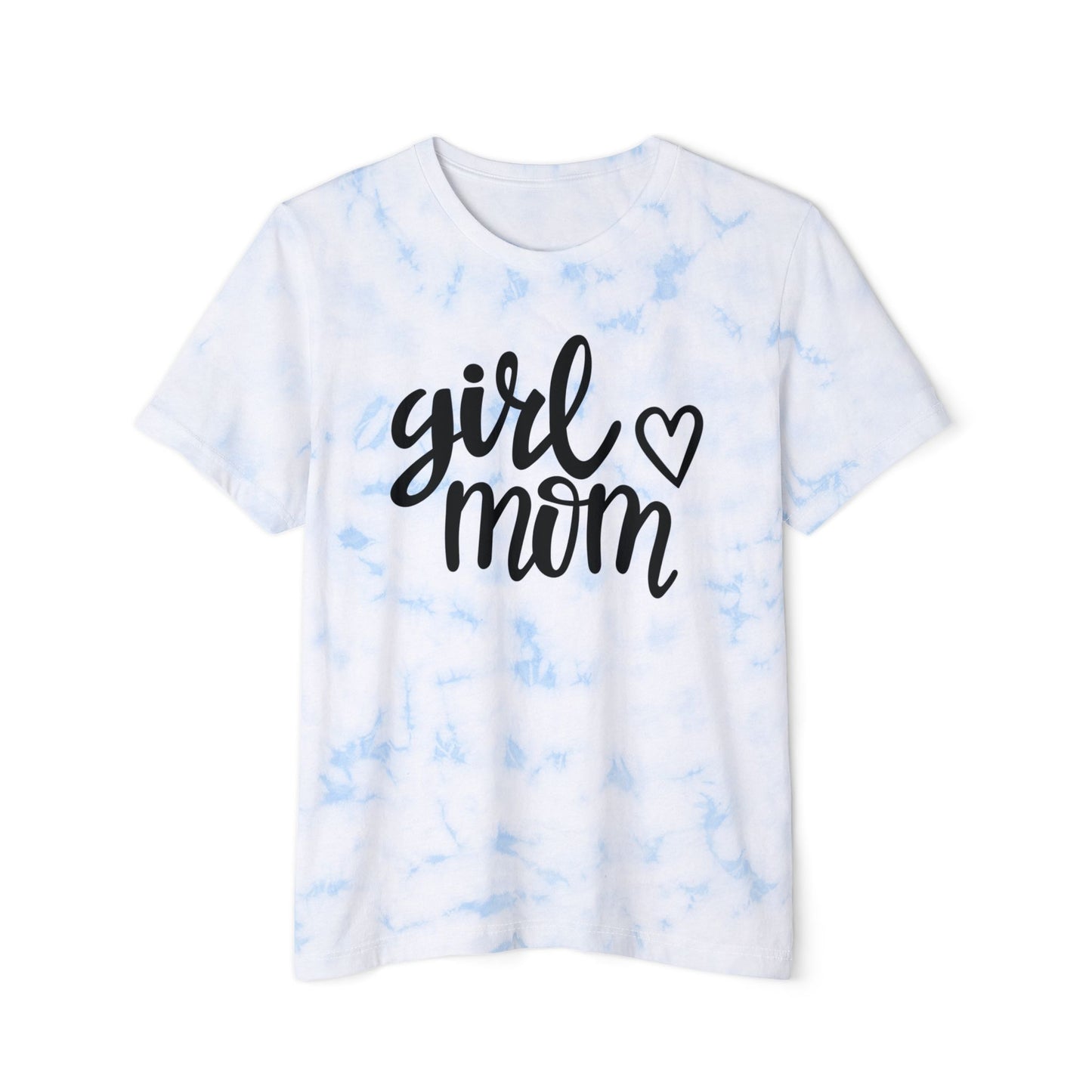 Girl Mom Tie-Dyed T-Shirt - Stylish Gift for Moms
