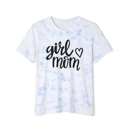 Girl Mom Tie-Dyed T-Shirt - Stylish Gift for Moms