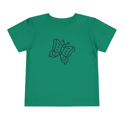 Butterfly Toddler Tee - Cute Kids Short Sleeve Shirt for Playtime and Gifts