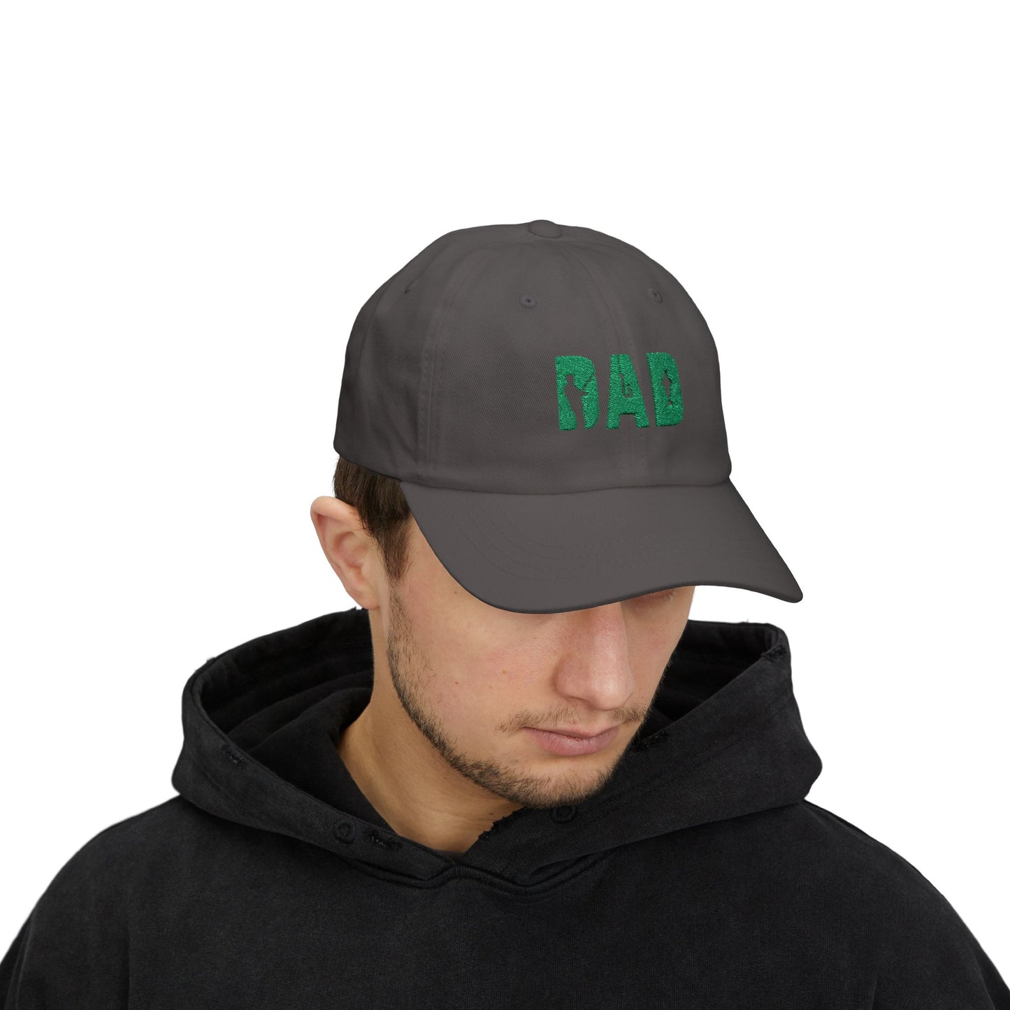 Fishing Dad Cap - Stylish White Hat for Fathers Who Love Fishing