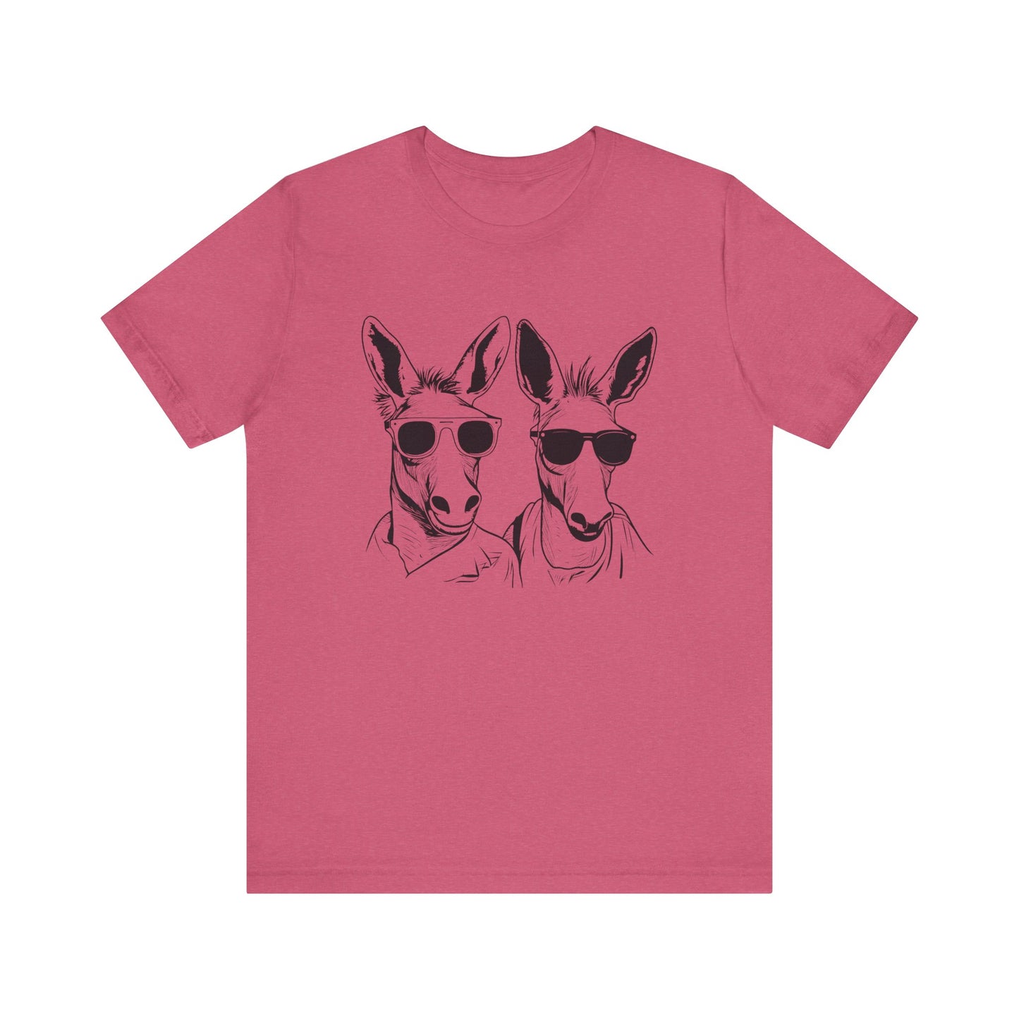 Cool Kangaroo Sunglasses Unisex Tee - Fun & Casual Style for Animal Lovers