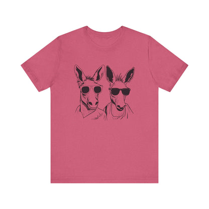Cool Kangaroo Sunglasses Unisex Tee - Fun & Casual Style for Animal Lovers