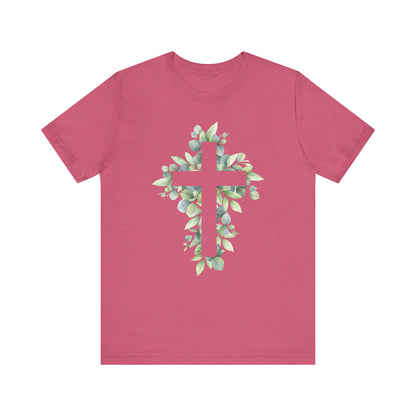 Cross with Leaves T-Shirt