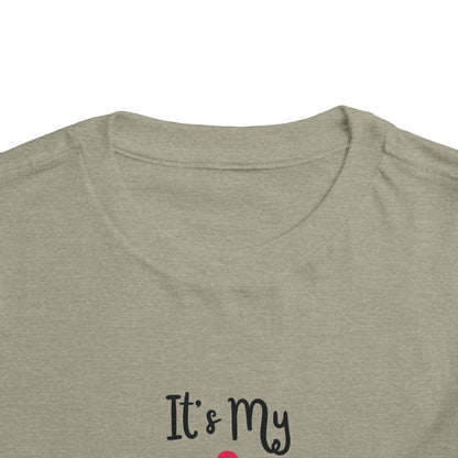 Birthday Party Toddler Tee - "It's My Birthday!"