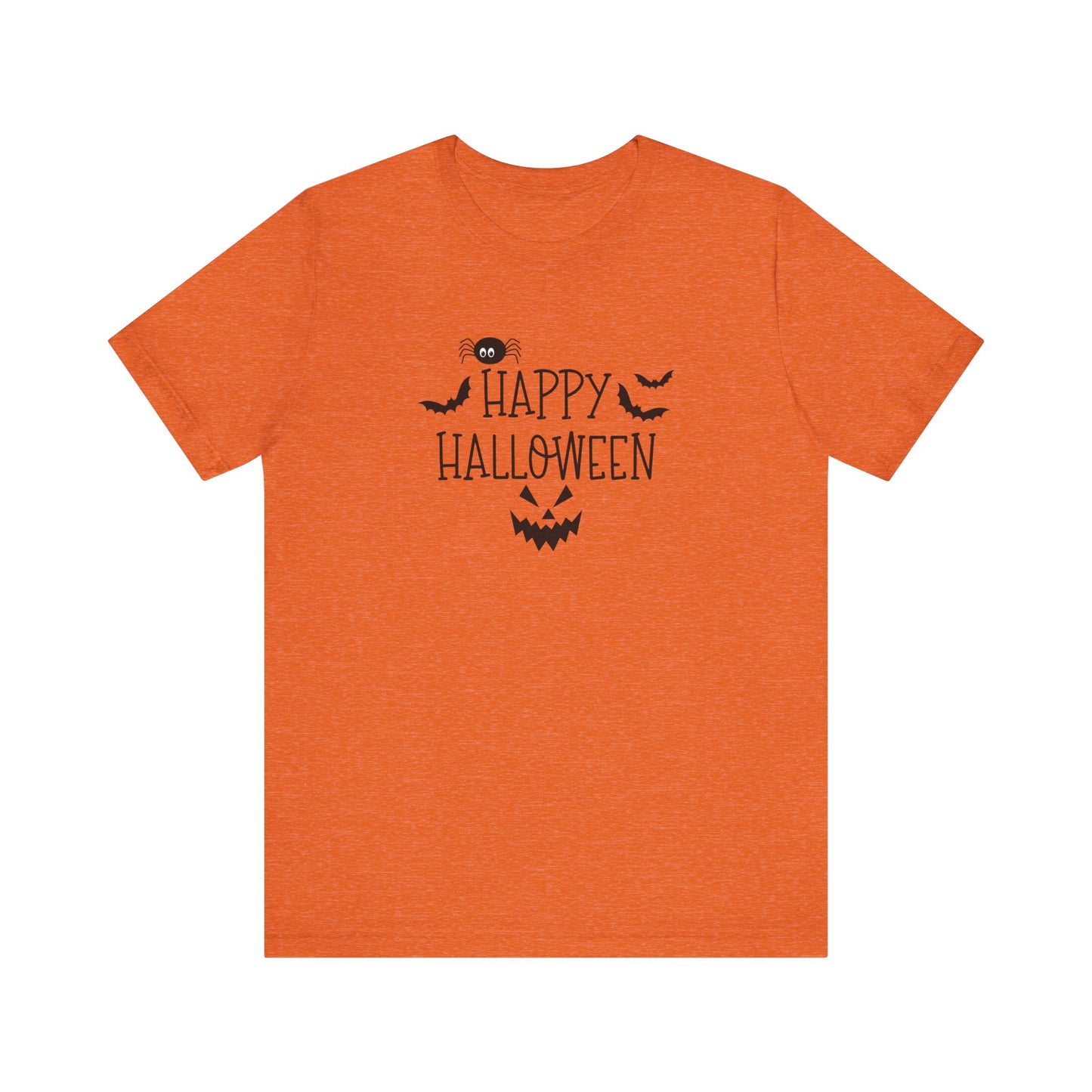 Happy Halloween Tee, Spooky T-Shirt for Fall, Halloween Party Attire, Trick or Treat Shirt, Casual Halloween Outfit