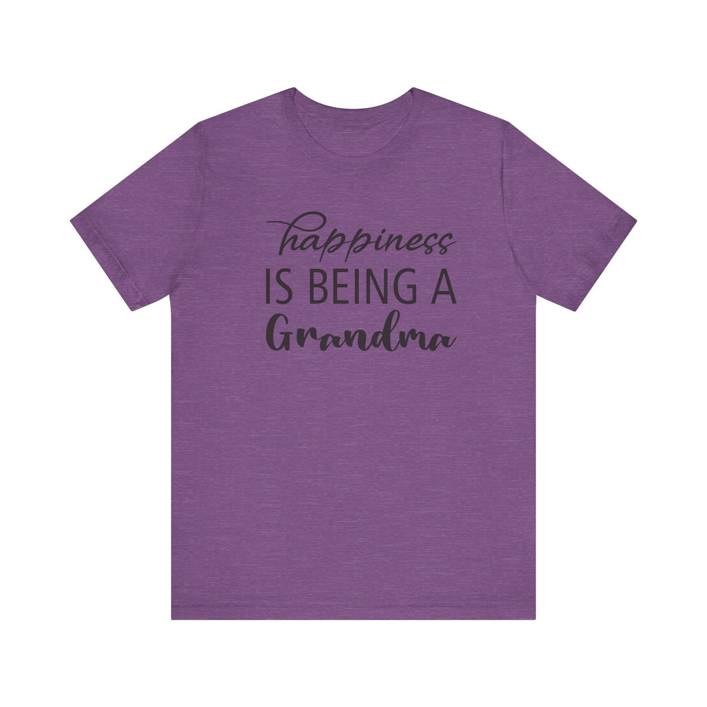 Happiness is Being a Grandma T-Shirt |Jersey Tee