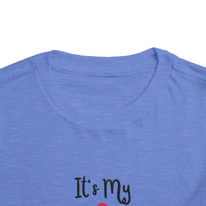 Birthday Party Toddler Tee - "It's My Birthday!"