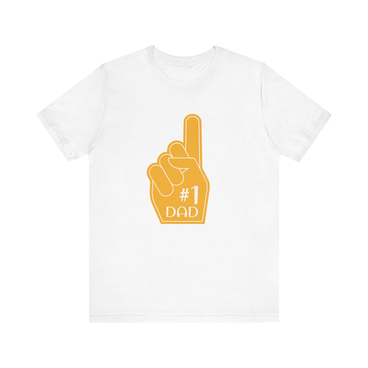 #1 Dad Jersey Tee - Perfect Father's Day Gift