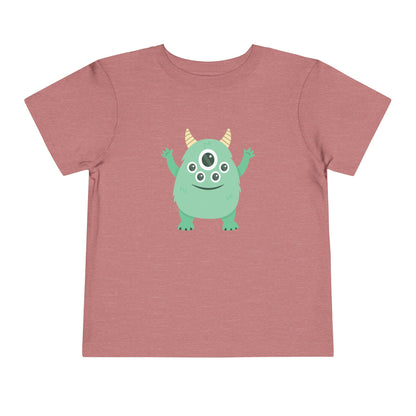 Cute Monster Toddler Tee – Fun Short Sleeve Shirt for Kids