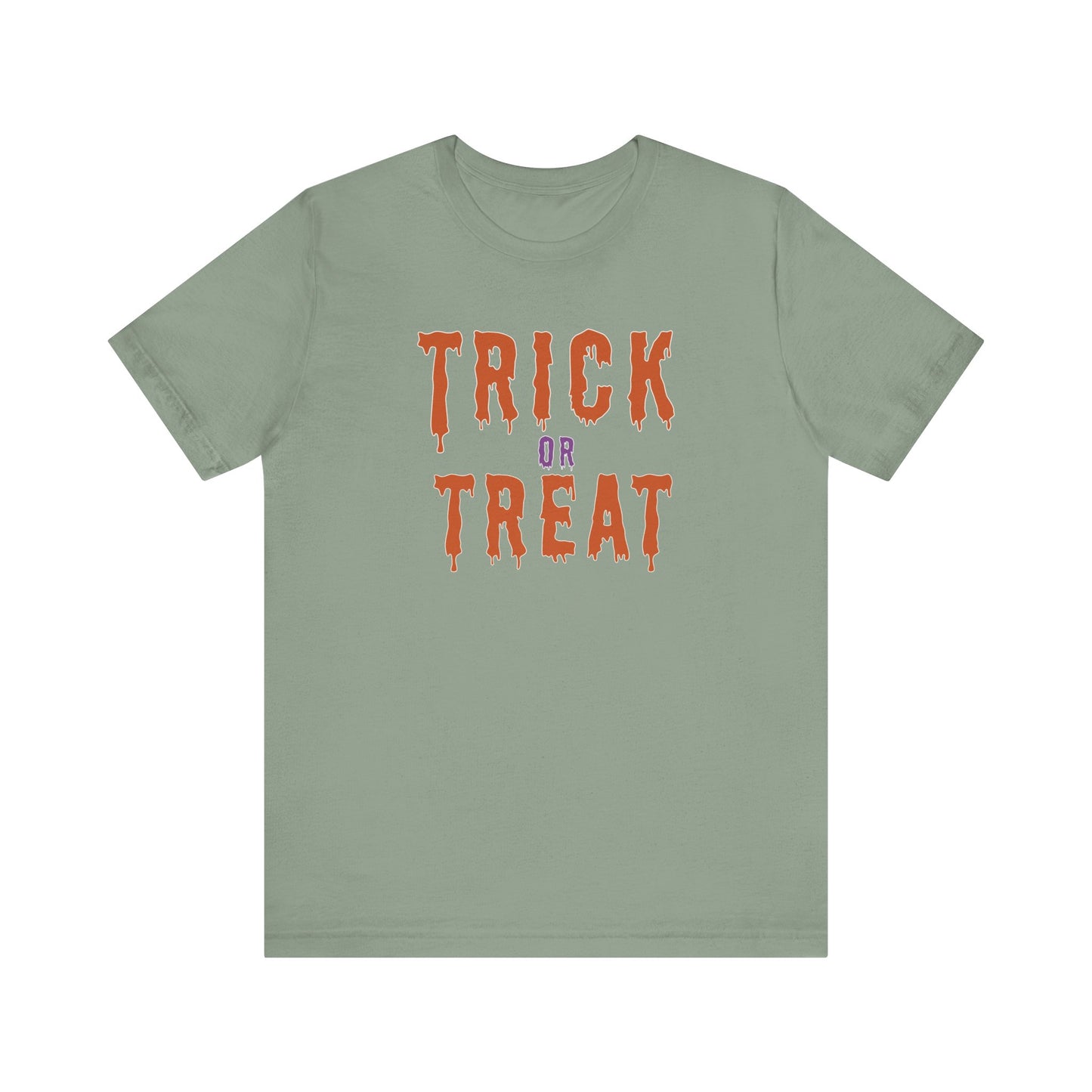 Halloween Trick or Treat Tee, T-Shirt, Spooky Outfit, Fall Festivities, Halloween Costume, October Celebration