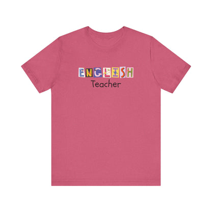 Fun English Teacher T-Shirt - Perfect Gift for Educators