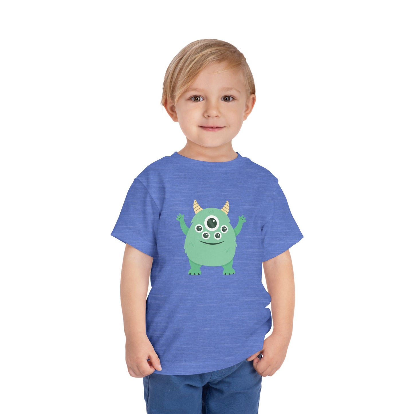 Cute Monster Toddler Tee – Fun Short Sleeve Shirt for Kids