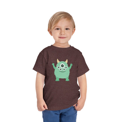 Cute Monster Toddler Tee – Fun Short Sleeve Shirt for Kids
