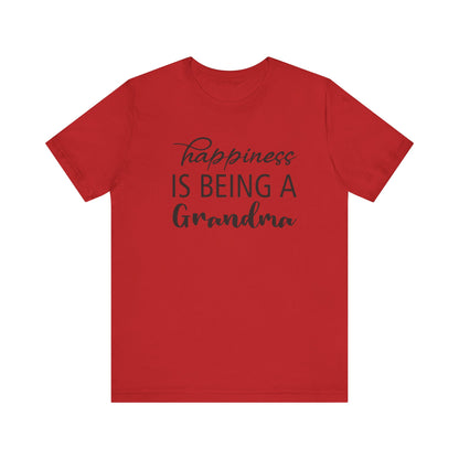 Happiness is Being a Grandma T-Shirt |Jersey Tee