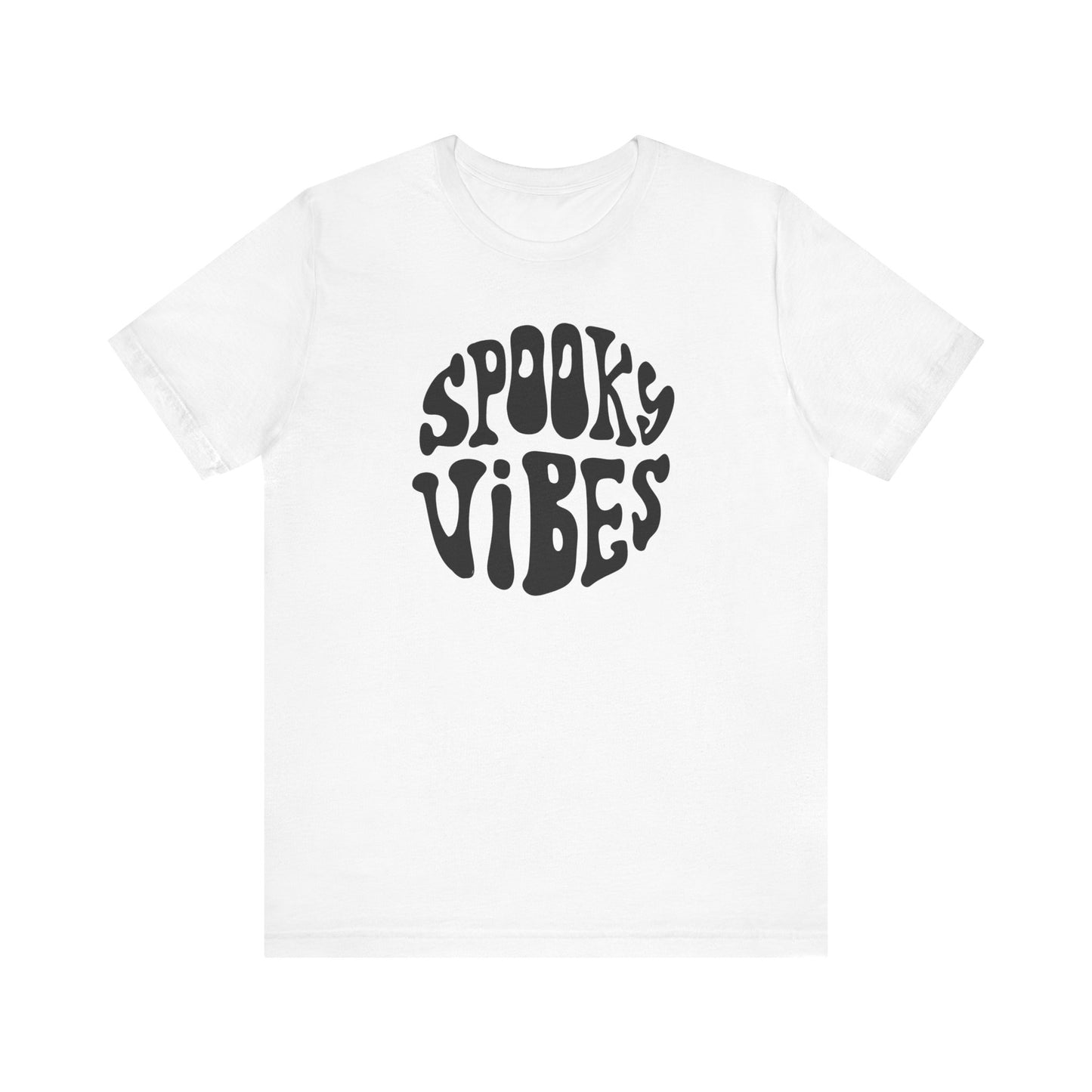 Spooky Vibes Tee - Perfect for Halloween, Casual Wear, Gift, Festival, or Everyday Style