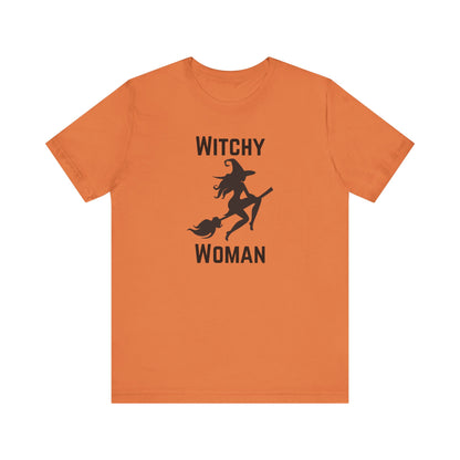 Witchy Woman Tee, Magical Shirt, Halloween Apparel, Gift for Witches, Cute Witch T-Shirt, Witchcraft Fashion