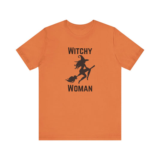 Witchy Woman Tee, Magical Shirt, Halloween Apparel, Gift for Witches, Cute Witch T-Shirt, Witchcraft Fashion