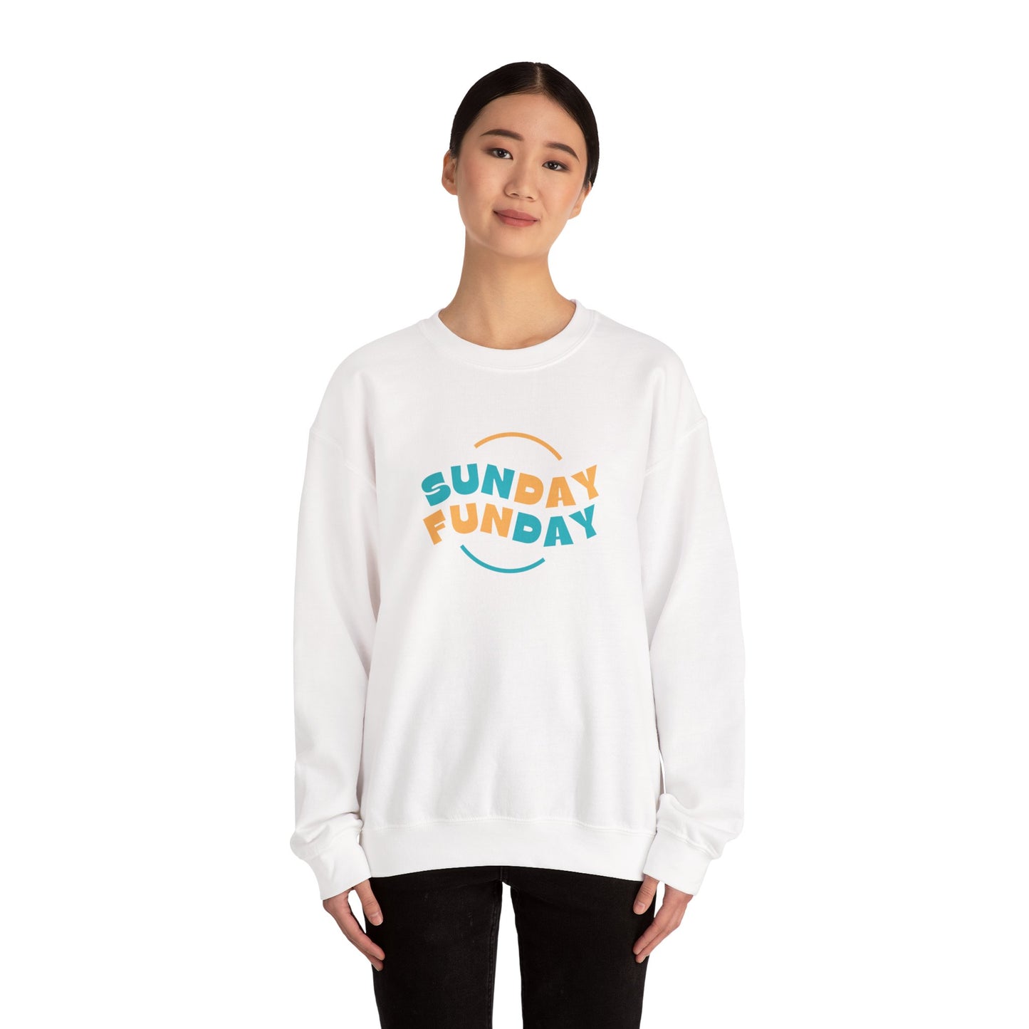 Sunday Funday Unisex Heavy Blend™ Crewneck Sweatshirt