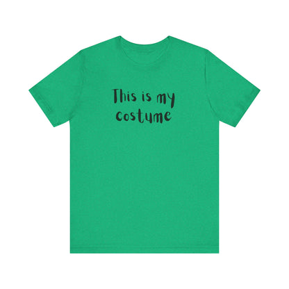 Halloween Costume Tee, Funny Halloween Shirt, Short Sleeve Tee, Spooky Season Apparel, Casual Costume Top, Festive Gift Idea