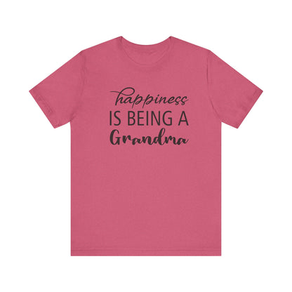Happiness is Being a Grandma T-Shirt |Jersey Tee