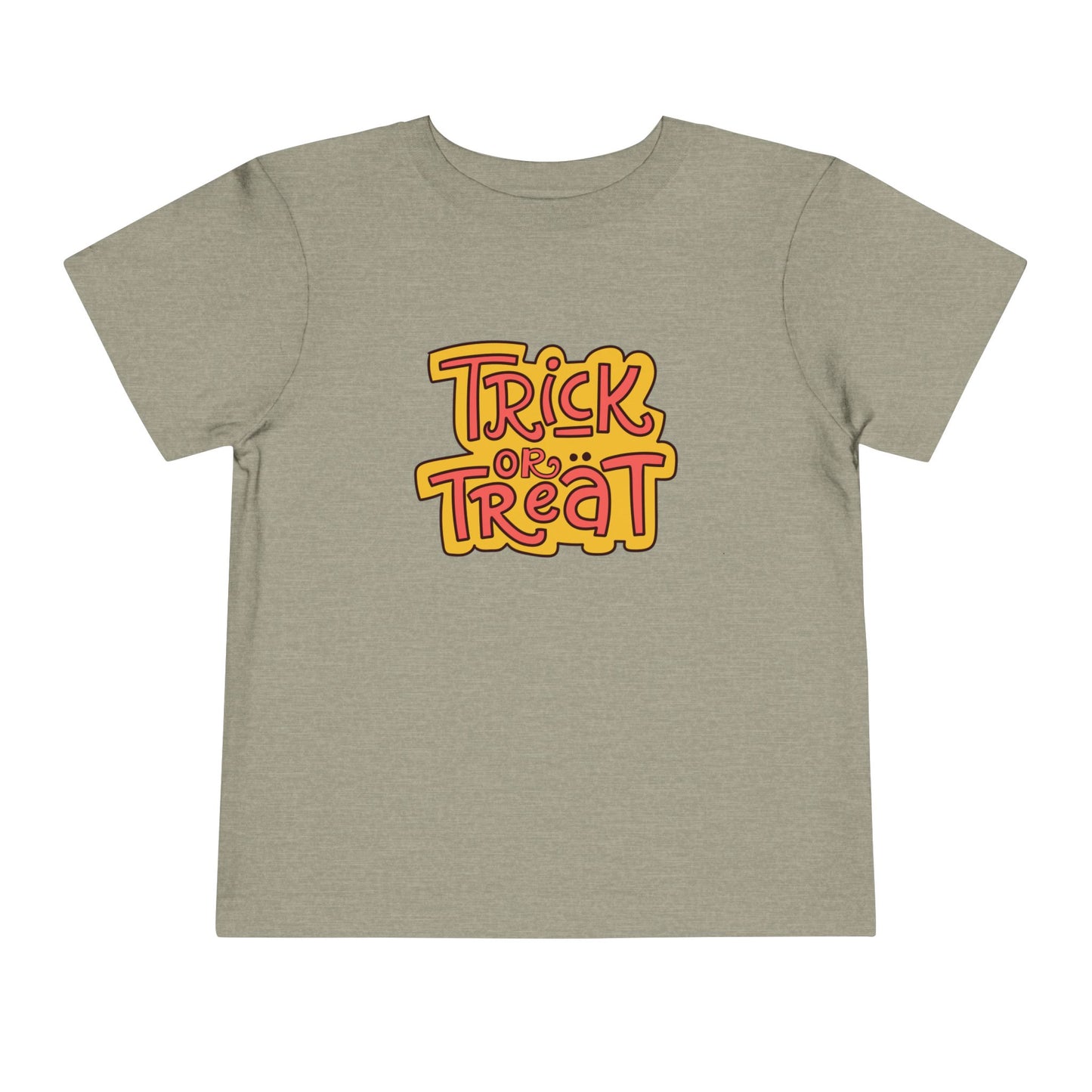 Toddler Halloween Tee, Trick or Treat Shirt, Kids Halloween Outfit, Toddler Short Sleeve Top, Fall Festivity Shirt, Costume Alternative