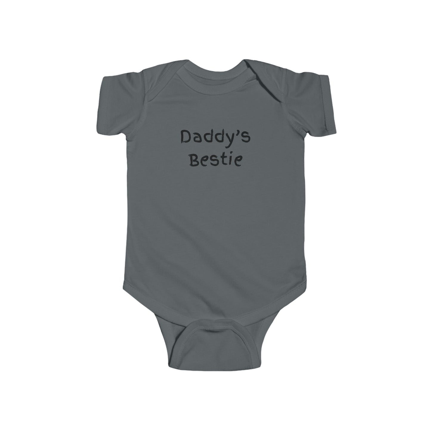 Daddy's Bestie Infant Bodysuit - Cute Baby Outfit for Newborns & Infants