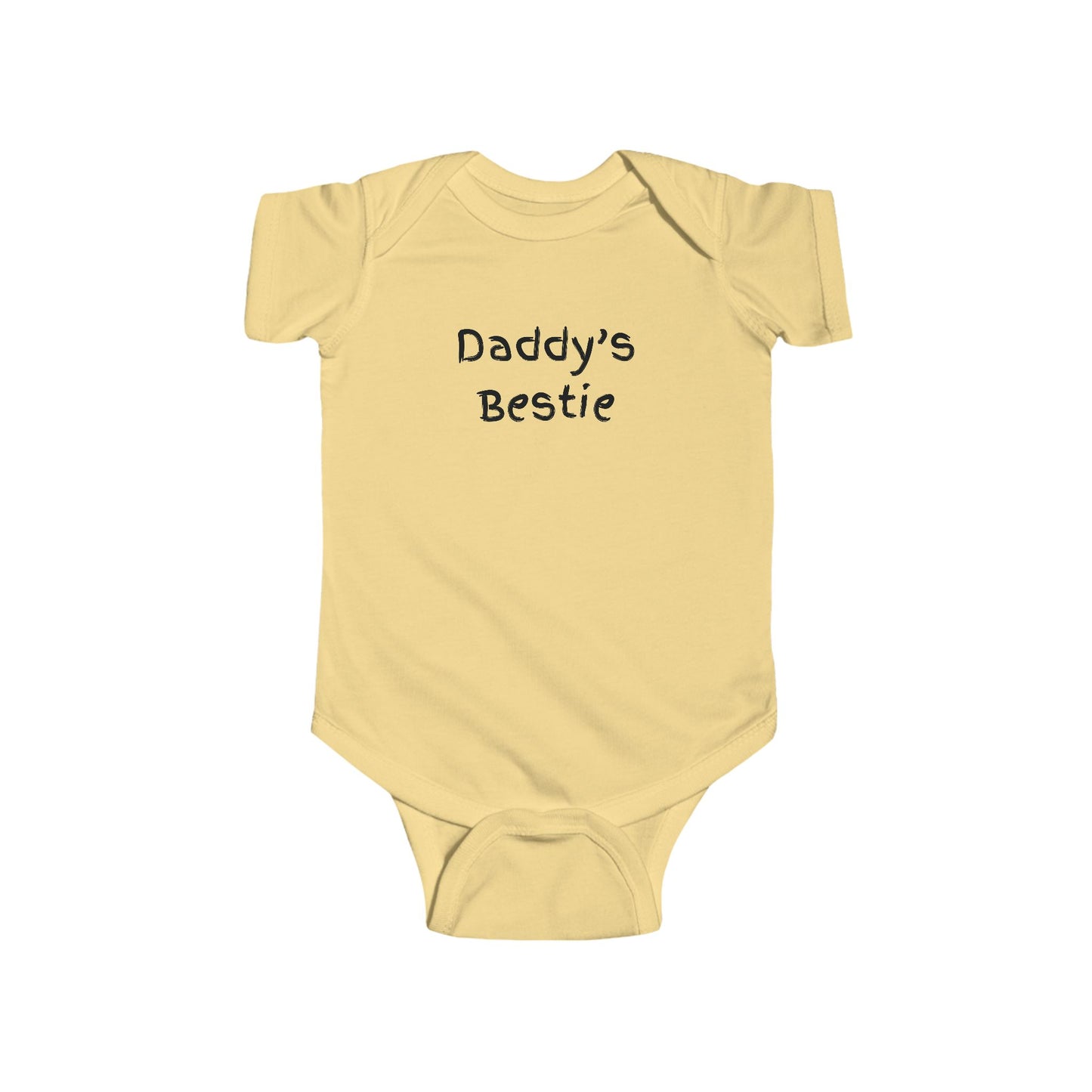 Daddy's Bestie Infant Bodysuit - Cute Baby Outfit for Newborns & Infants