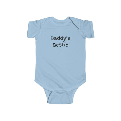 Daddy's Bestie Infant Bodysuit - Cute Baby Outfit for Newborns & Infants