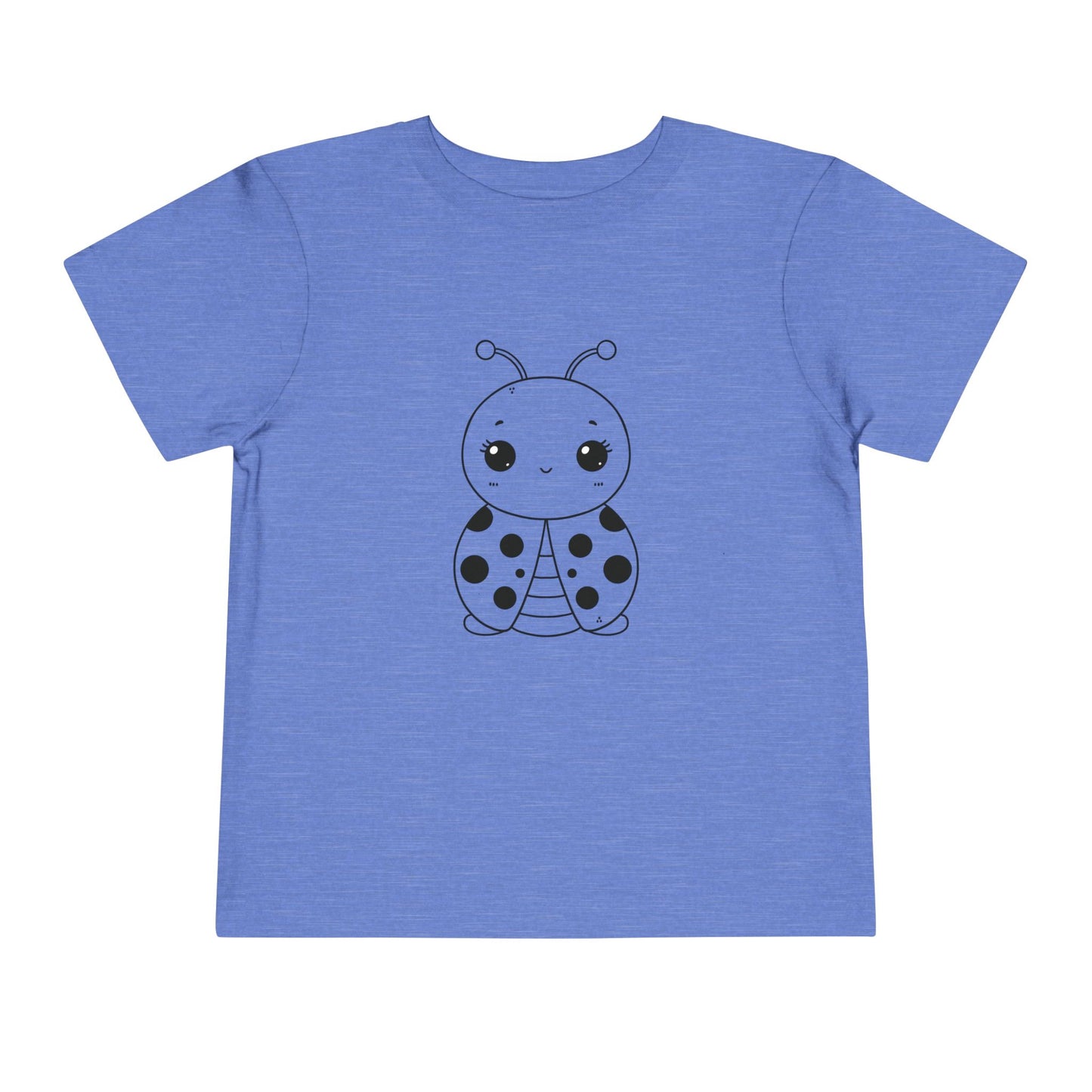 Cute Ladybug Toddler Tee - Fun and Playful Short Sleeve Shirt for Kids