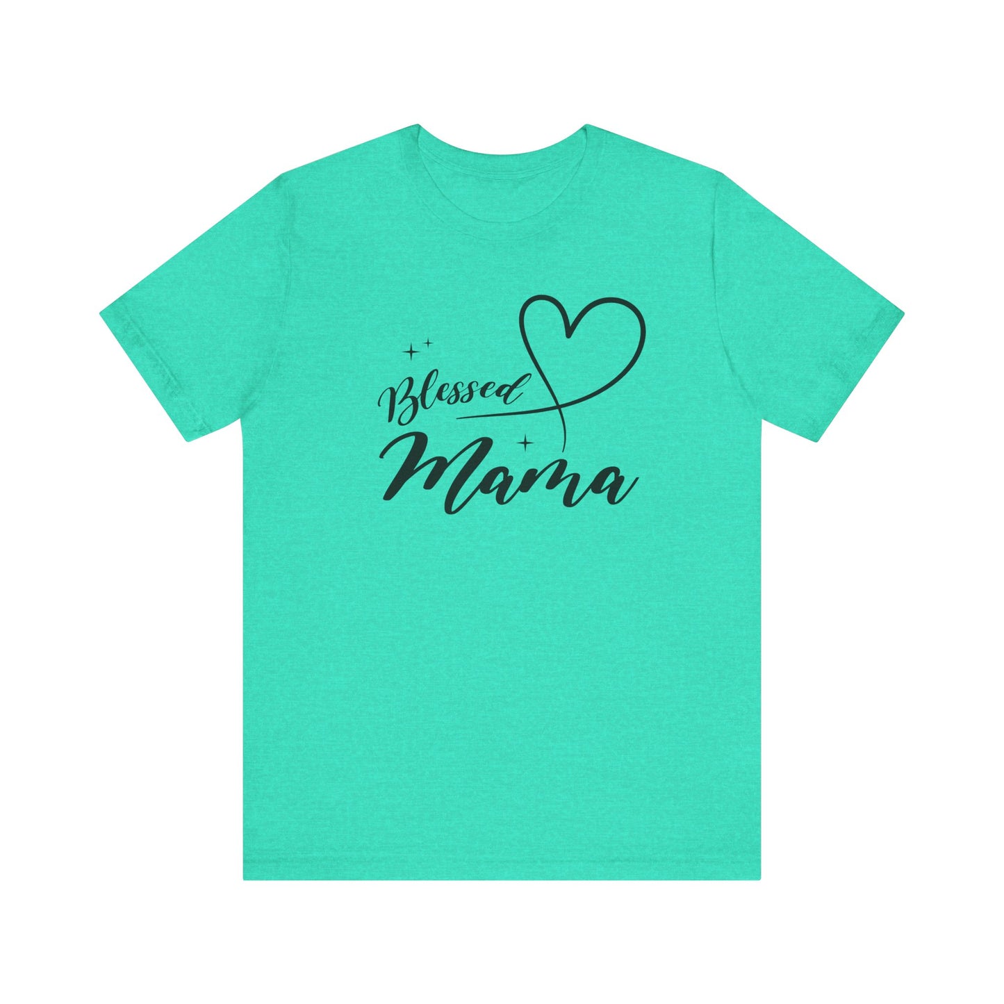 Blessed Mama Short Sleeve Tee - Perfect Gift for Moms