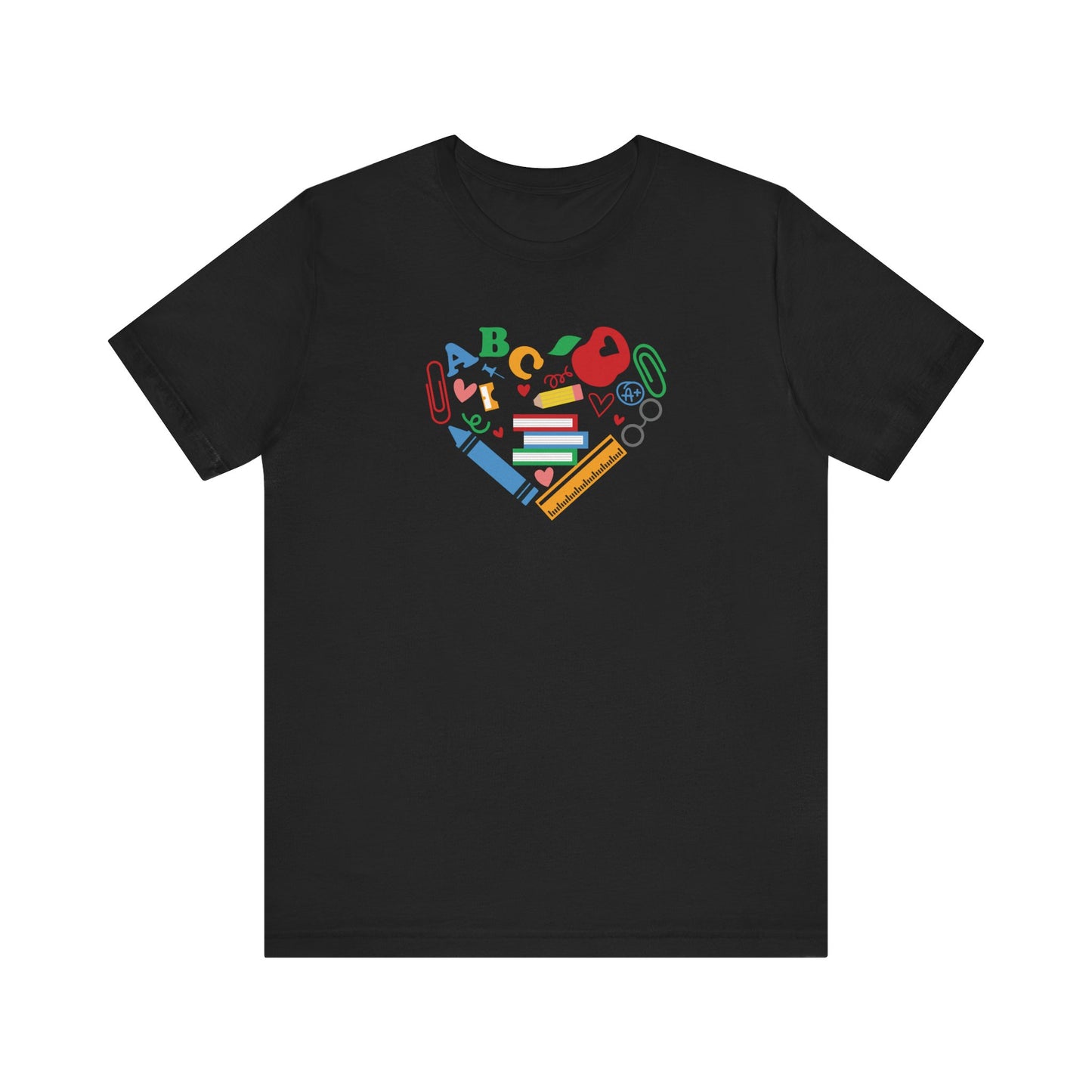 Creative Love Jersey Tee - Perfect for Teachers and Art Lovers