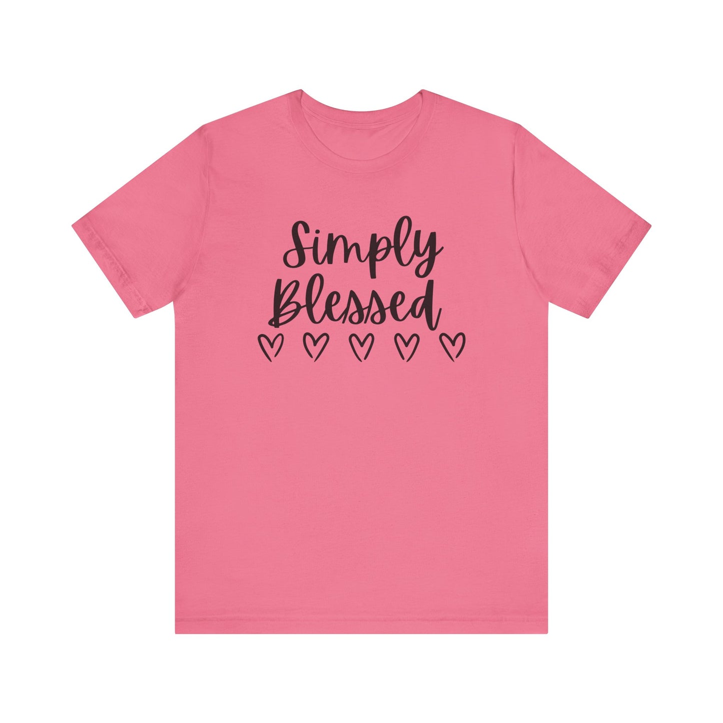 Simply Blessed T-Shirt - Soft Short Sleeve Tee for Everyday Wear