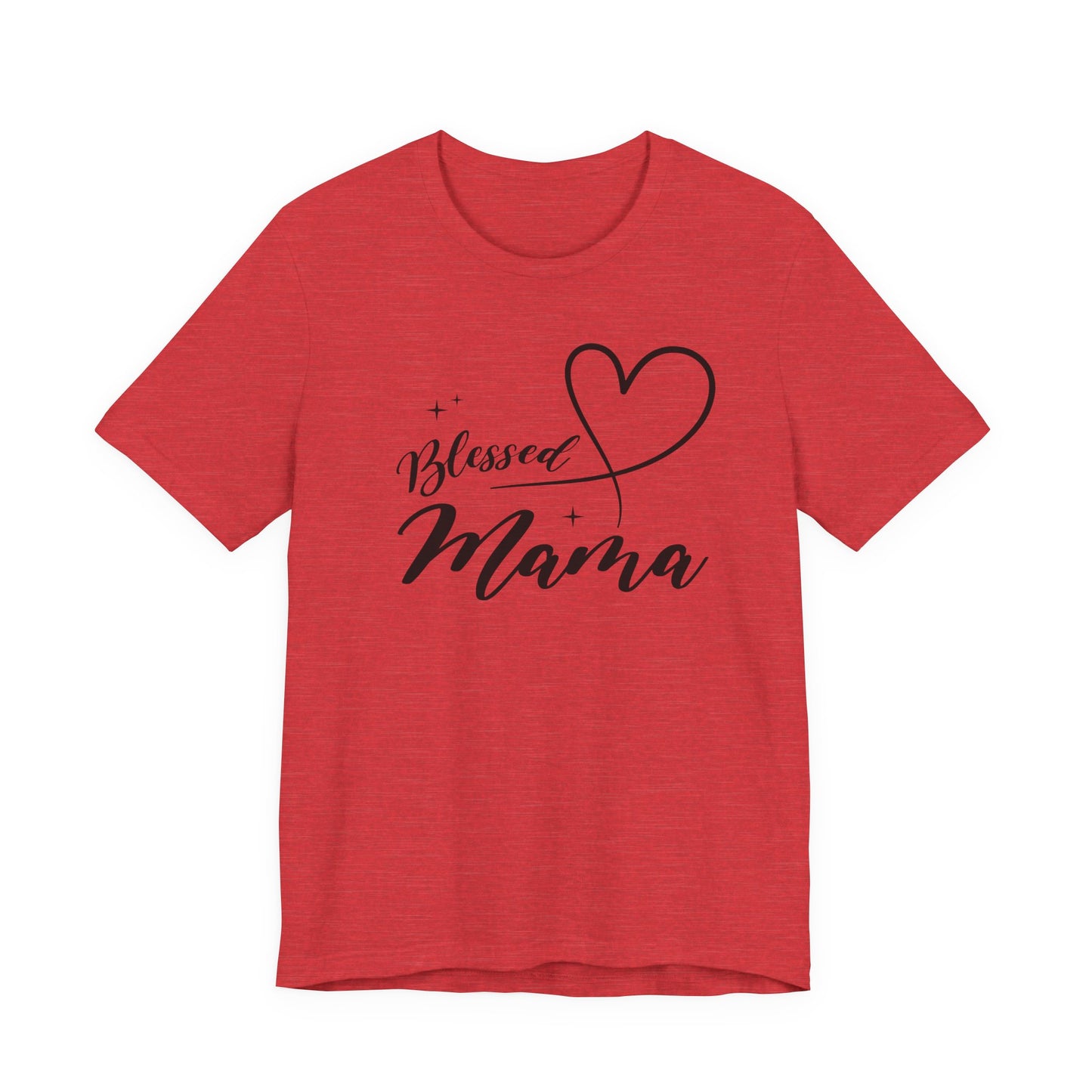 Blessed Mama Short Sleeve Tee - Perfect Gift for Moms