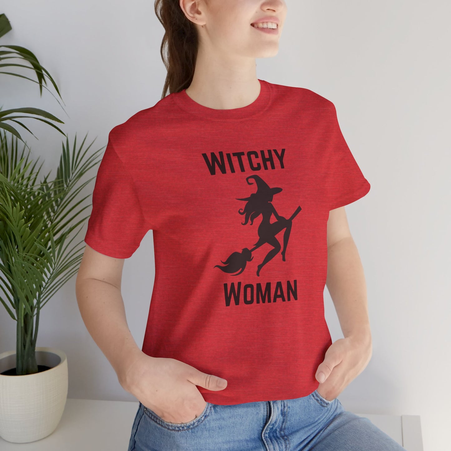 Witchy Woman Tee, Magical Shirt, Halloween Apparel, Gift for Witches, Cute Witch T-Shirt, Witchcraft Fashion