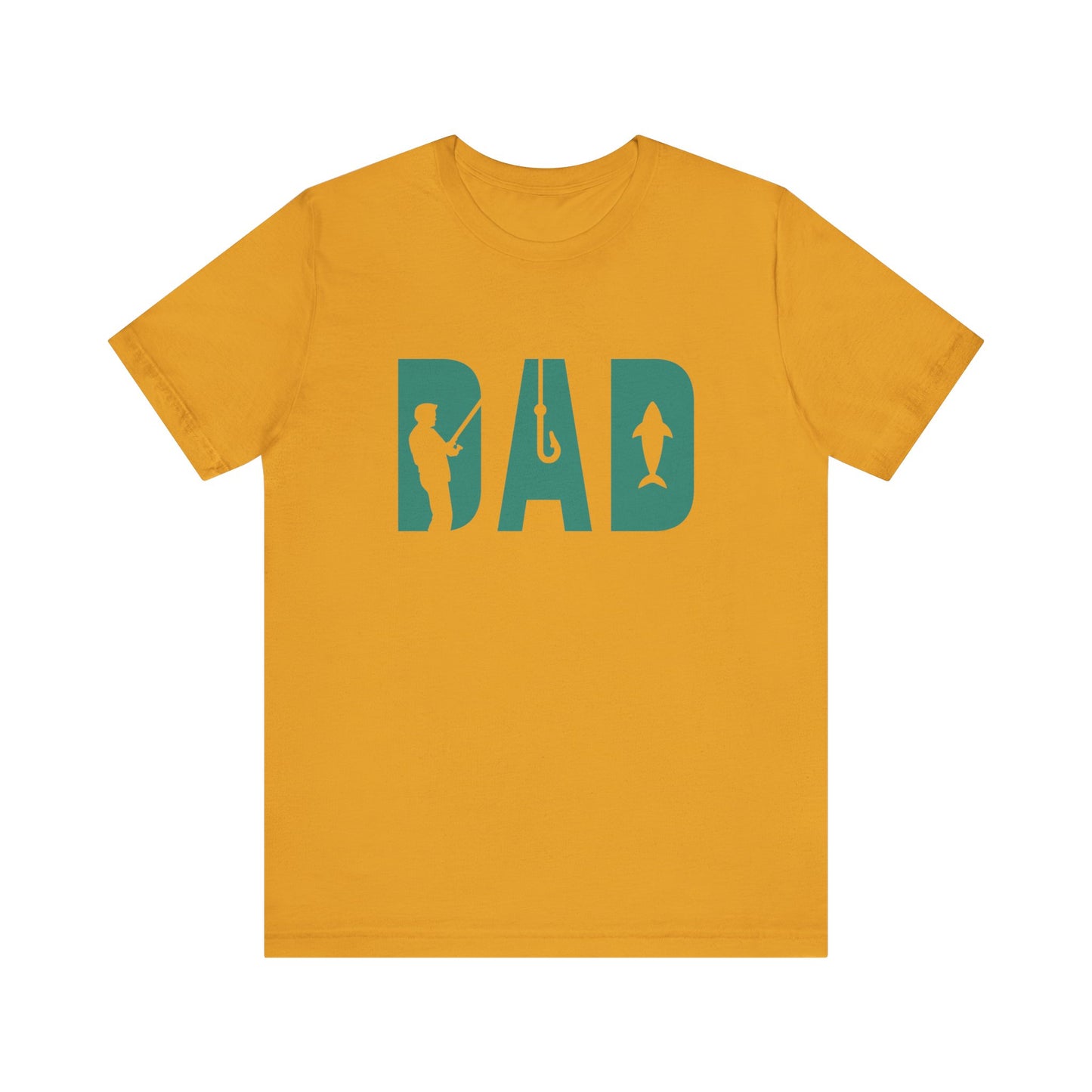 Fishing Dad Jersey Tee - Perfect Gift for Father's Day and Outdoor Lovers