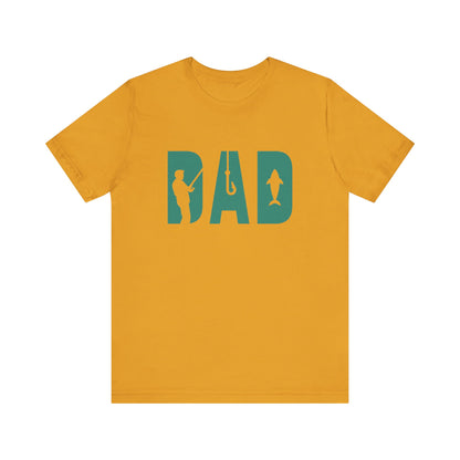 Fishing Dad Jersey Tee - Perfect Gift for Father's Day and Outdoor Lovers