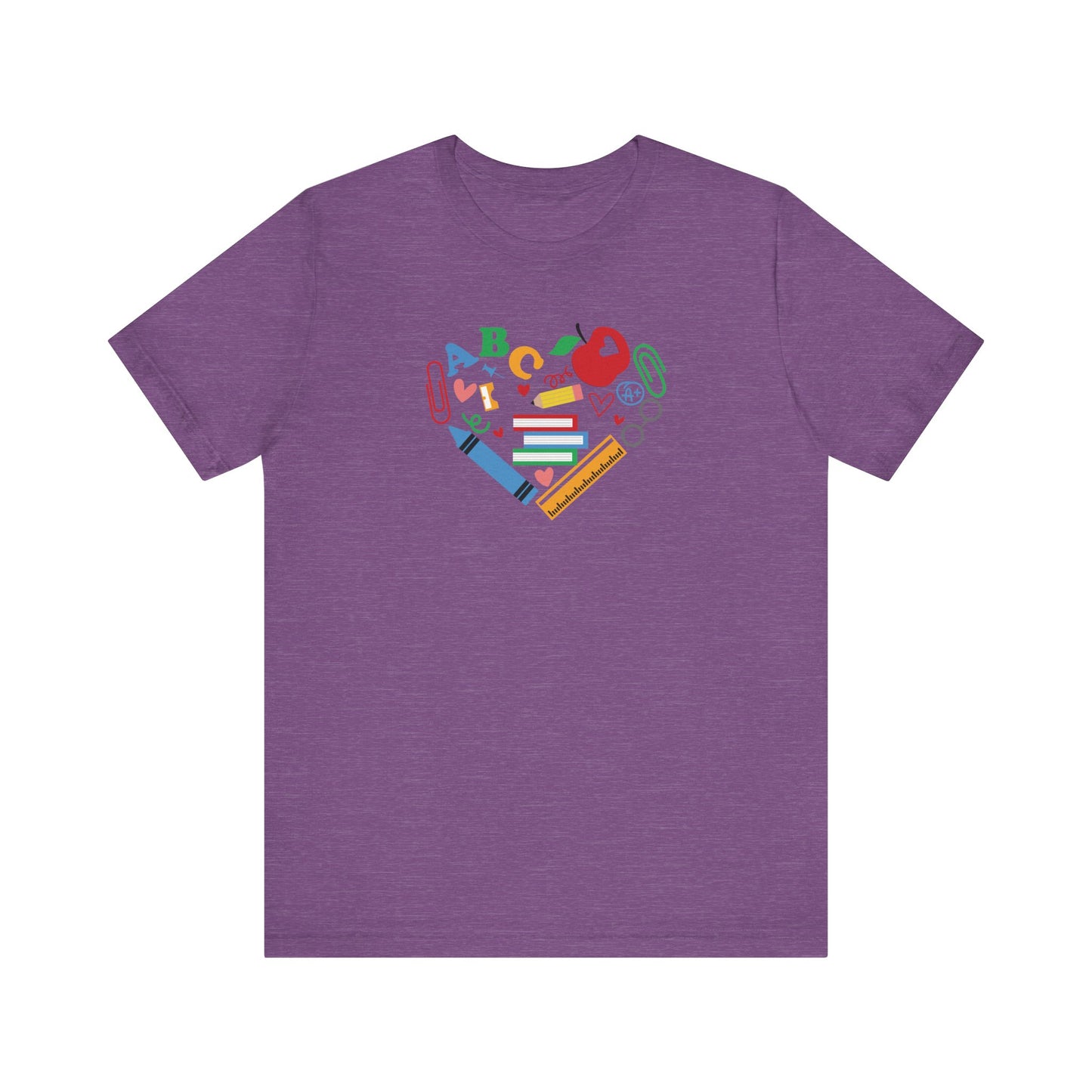 Creative Love Jersey Tee - Perfect for Teachers and Art Lovers