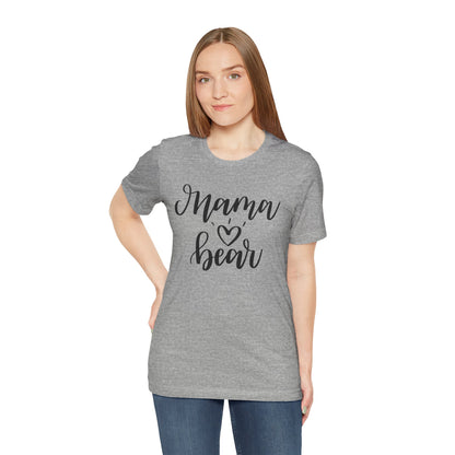 Mama Bear Graphic Tee - Perfect Gift for Mothers