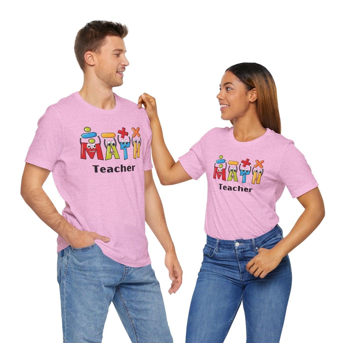 Fun Math Teacher Unisex Jersey Short Sleeve Tee - Perfect for Classroom and Gifts