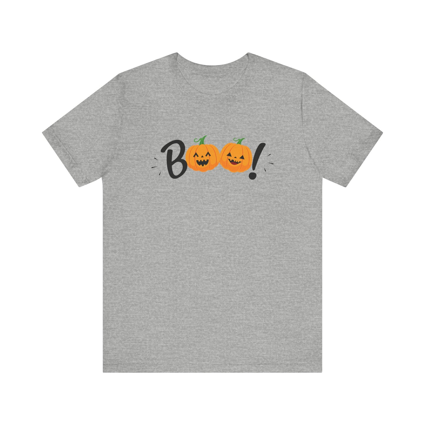 Boo Halloween T-Shirt, Funny Tee, Cute Pumpkin Top, Halloween Costume, Spooky Holiday Shirt