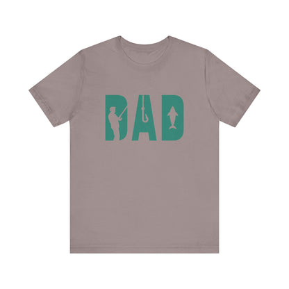 Fishing Dad Jersey Tee - Perfect Gift for Father's Day and Outdoor Lovers