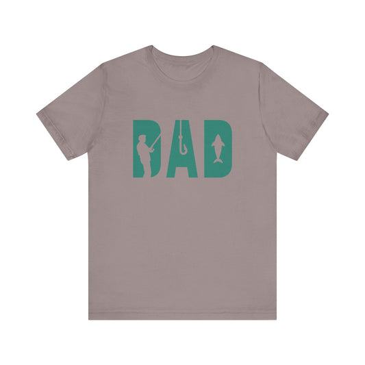 Fishing Dad Jersey Tee - Perfect Gift for Father's Day and Outdoor Lovers