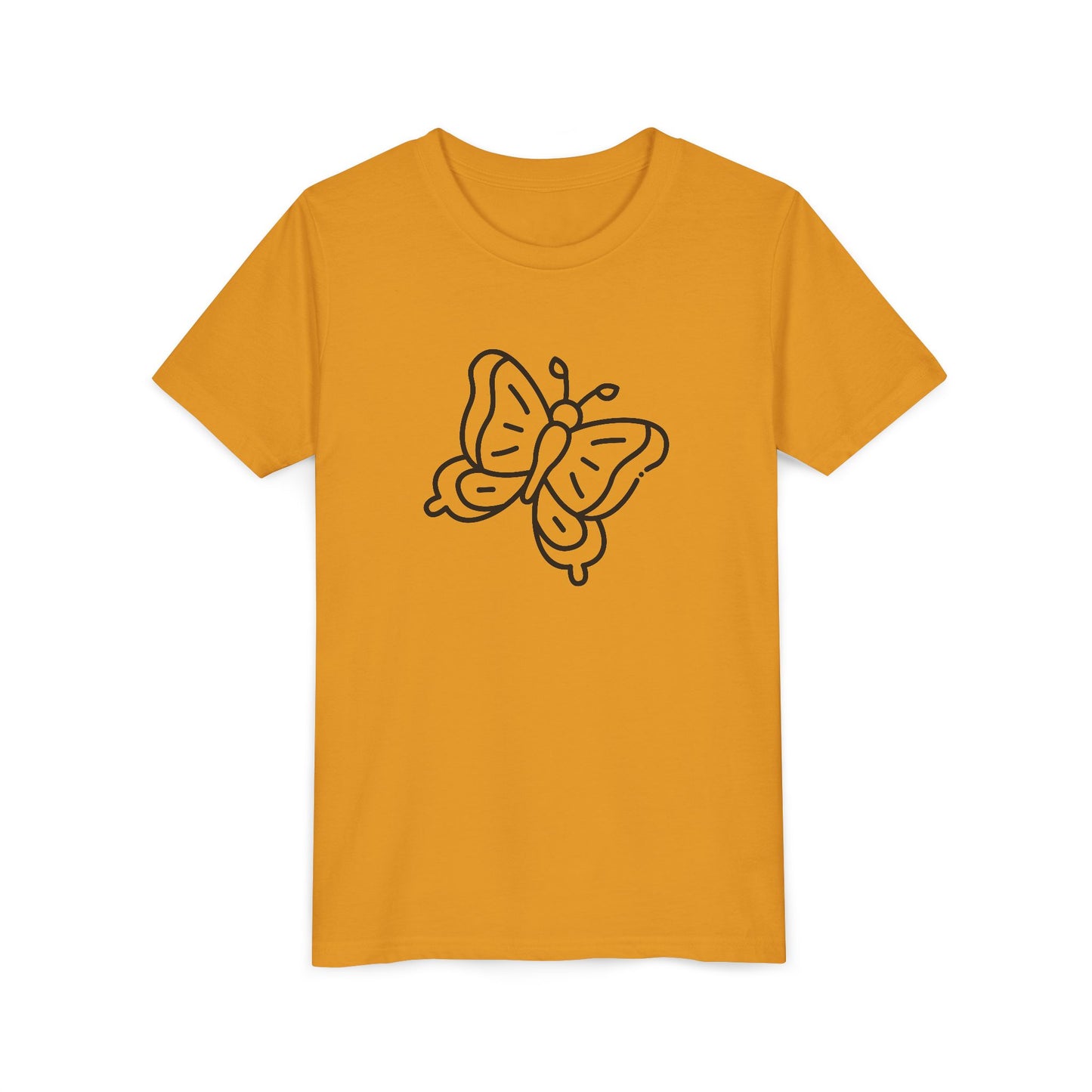 Youth Butterfly Graphic Tee - Fun & Whimsical Kids Shirt