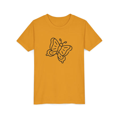 Youth Butterfly Graphic Tee - Fun & Whimsical Kids Shirt