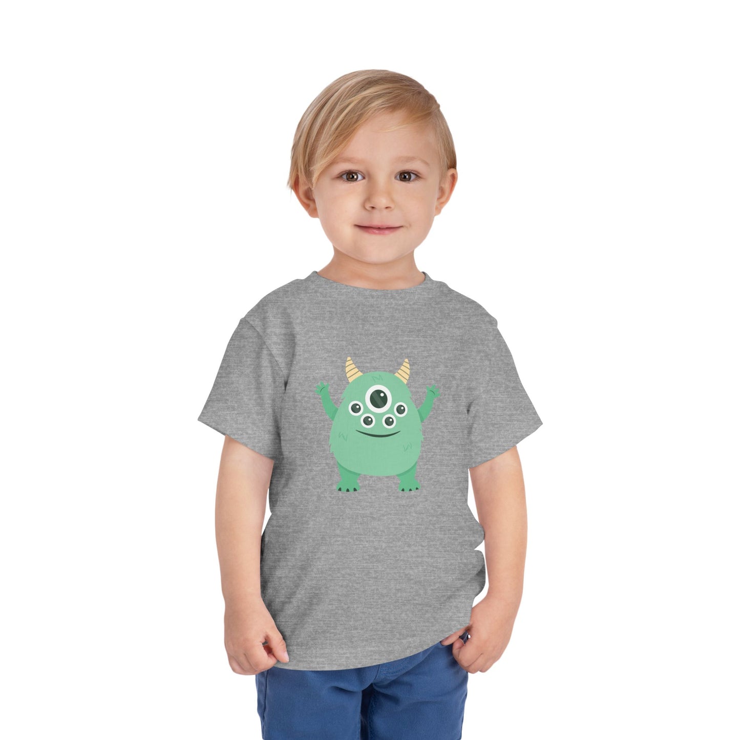 Cute Monster Toddler Tee – Fun Short Sleeve Shirt for Kids