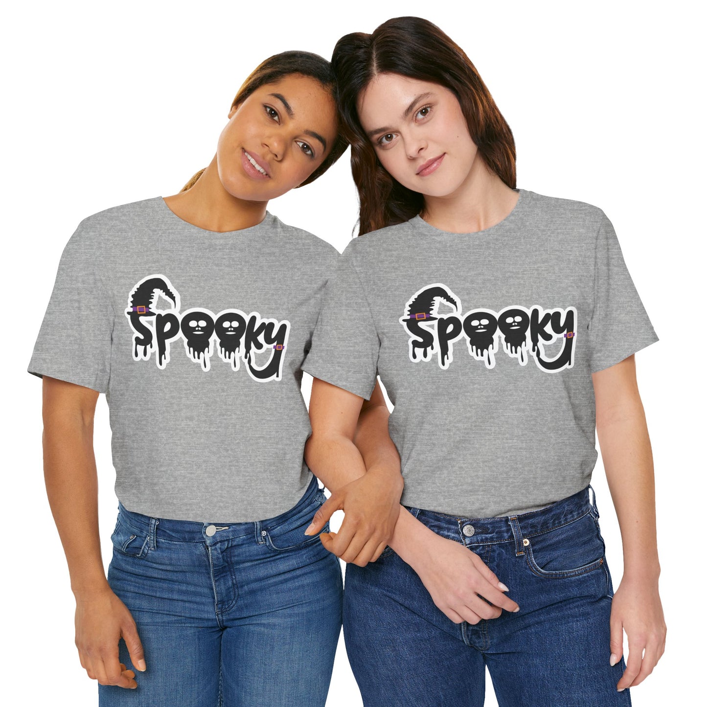 Spooky Halloween T-Shirt, Graphic Tee, Ghoulish Fun Apparel, Perfect for Halloween Parties, Costume Events, Trick or Treat